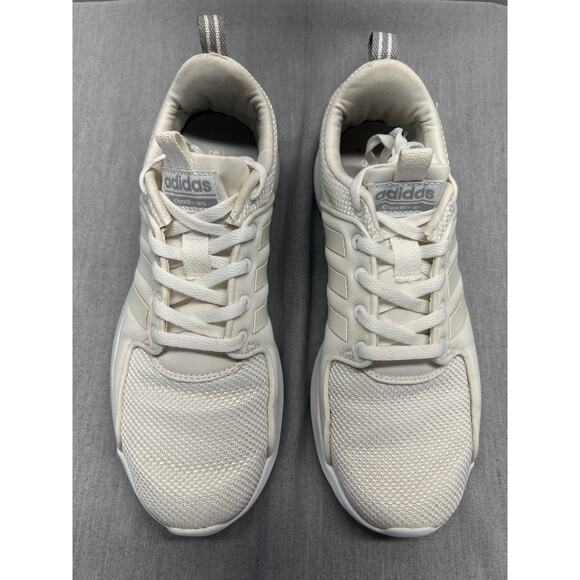 Adidas Cloudfoam Lite Racer AW4262 Mens White Running Shoes Sneakers Size 7 - Picture 4 of 11